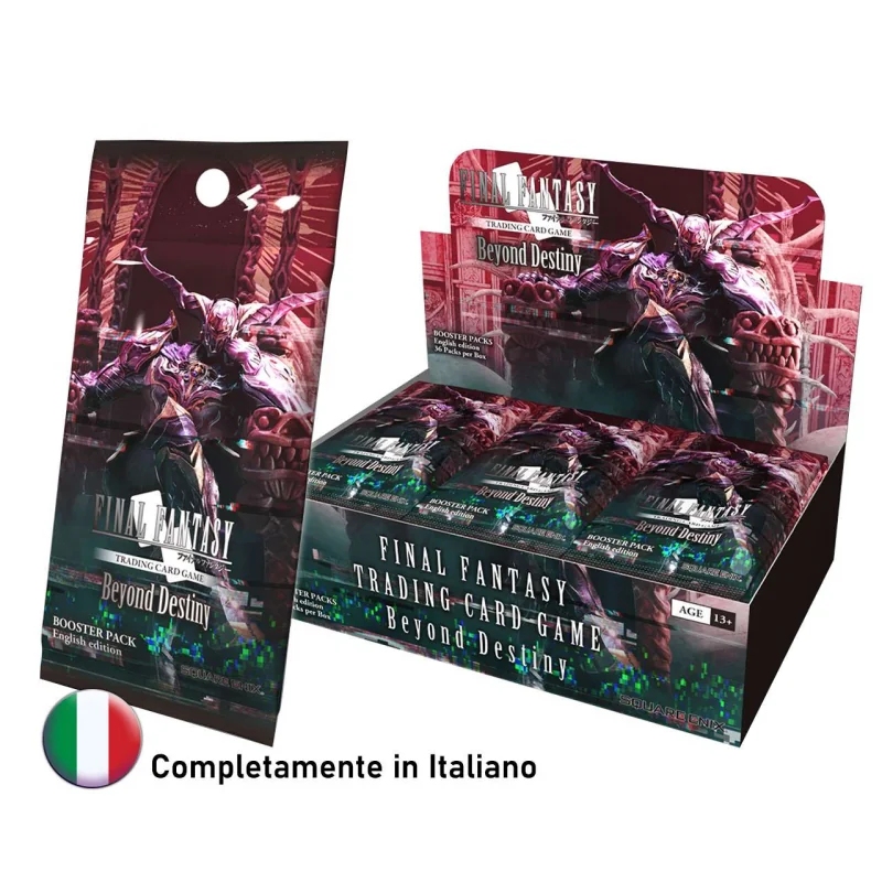 Tendance Sélection: Jeu de plateau Final Fantasty TCG Beyond Destiny Box (36) - Italian