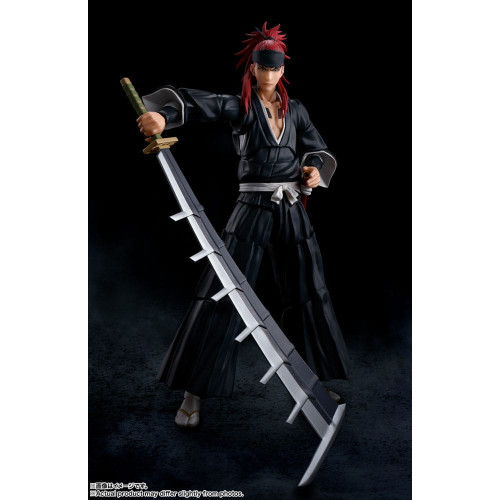 Miniature look original: Bleach Thousand-Year Blood War figurine S.H. Figuarts Renji Abarai 16 cm