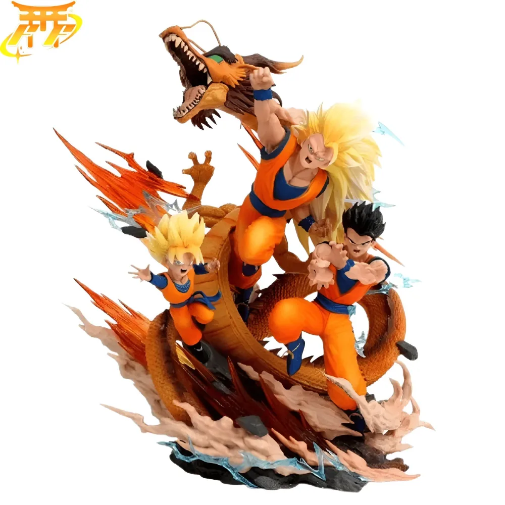 Créative Figurine: Figurine Goku, Gohan & Goten - Dragon Ball Z™