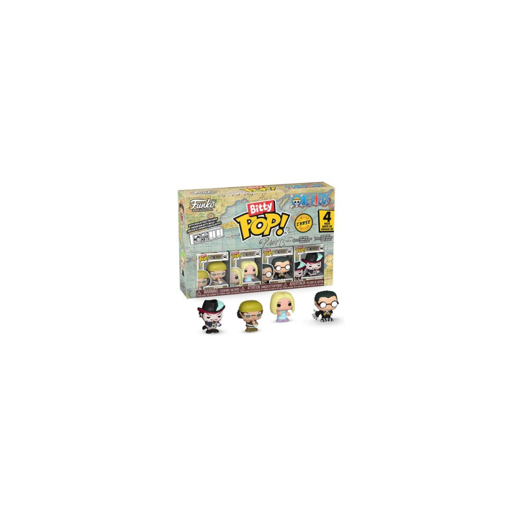 Création style pop: Figurine Pop ONE PIECE - Bitty Pop 4 Pack 2.5cm - Usopp