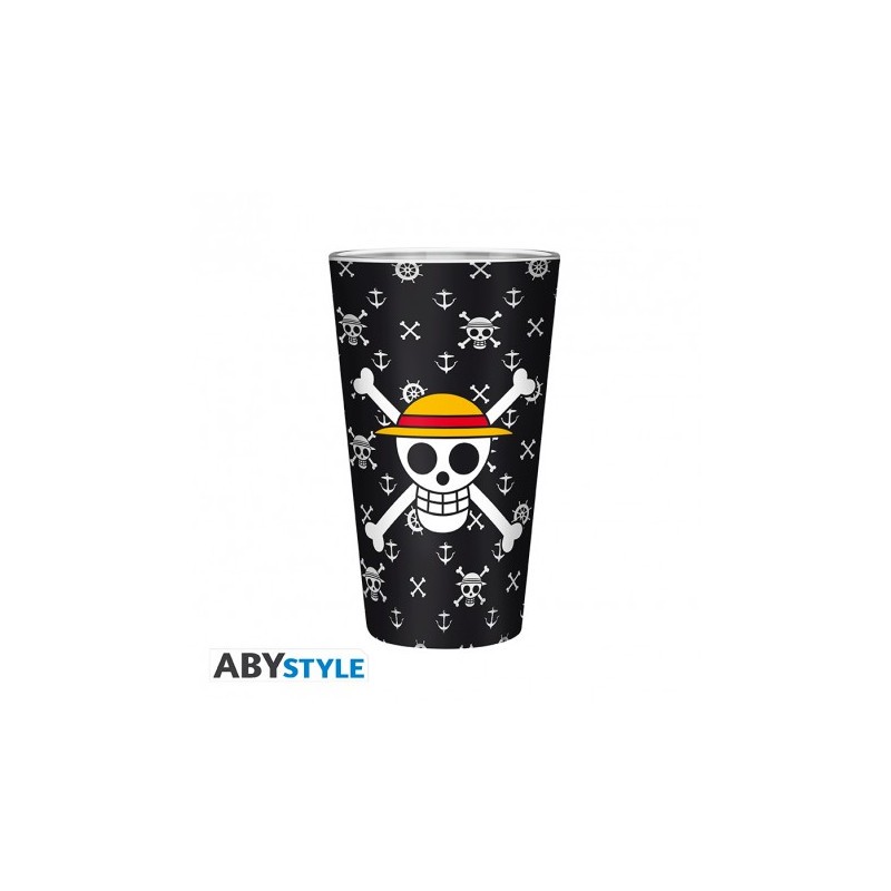 Stylée Pièce: ONE PIECE - Verre XXL - 400 ml - Luffy - boîte