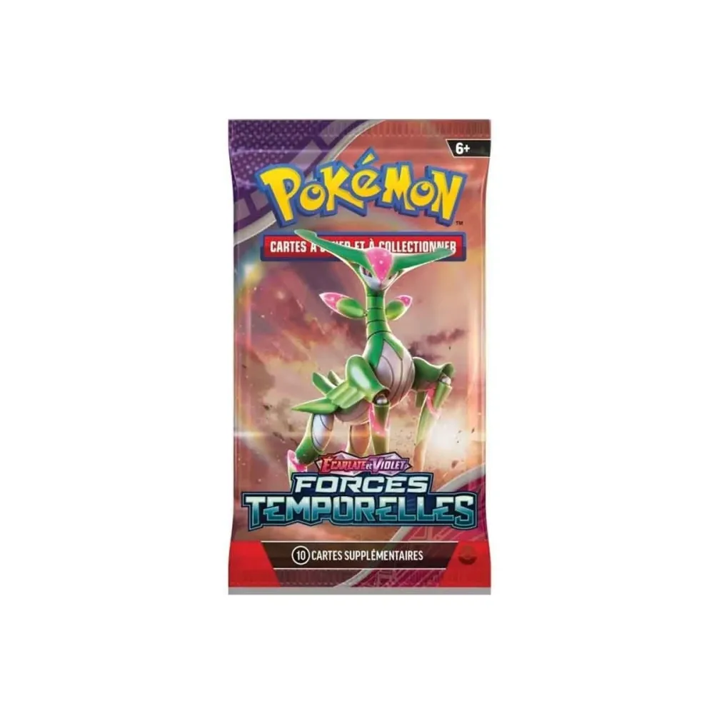 Modèle déco pour collection: Pokémon - Booster Ecarlate et Violet Forces Temporelles