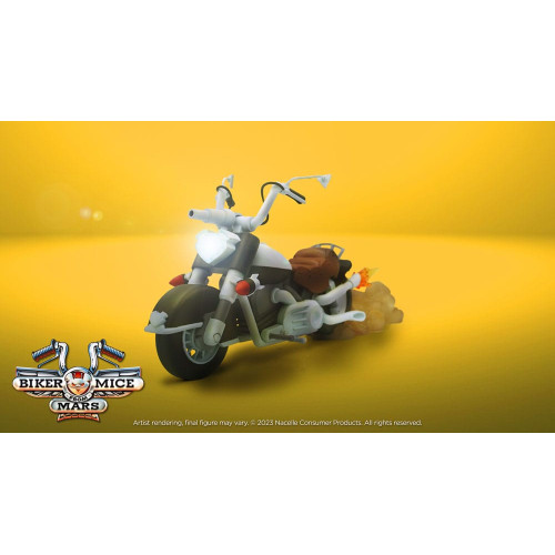 Belle Vitrine: Les Motards de l'espace ( Biker Mice ) véhicule Throttle's Martian Monster Bike 23 cm