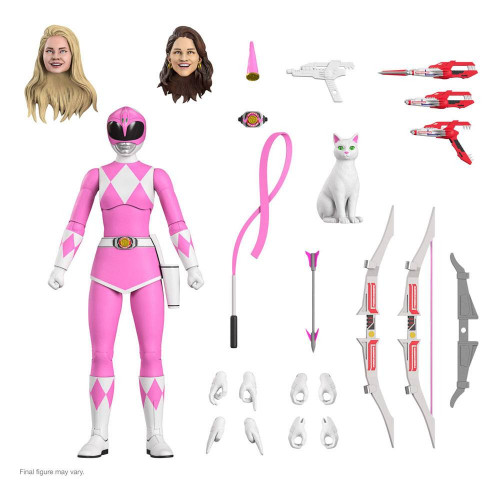 Pop Collection: Power Rangers Figurine Ultimates Pink Ranger 18 cm - SUPER7