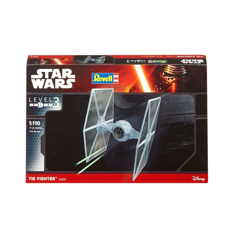 Pièce vitrine pour collection: Maquette Tie fighter 1/110
