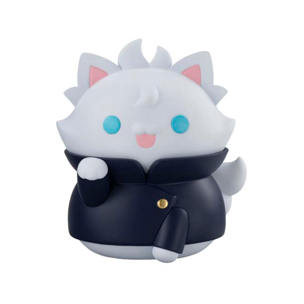 Sélection belle présence: Figurine Jujutsu Kaisen - Mega Cat Project Ball Folding Big Jujutsu Cat Satoru Gojo 11 cm