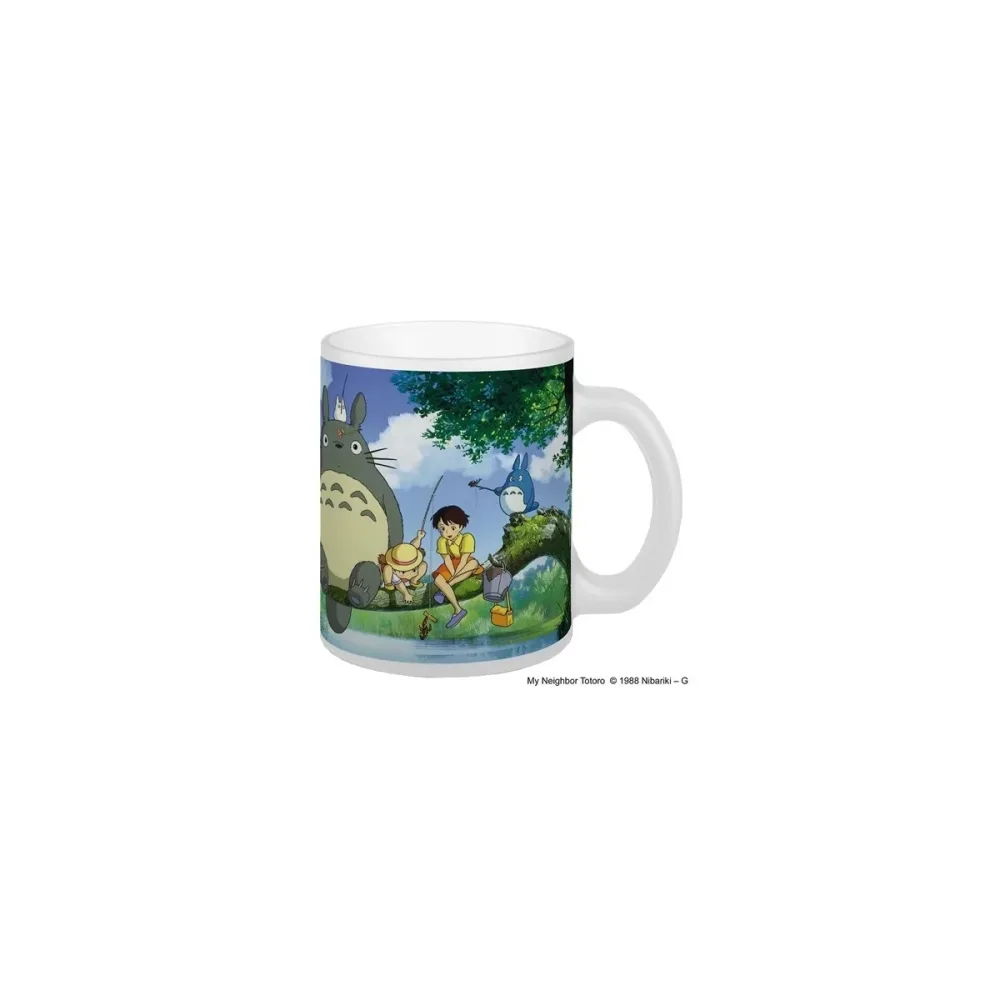 Pièce pour déco: Mug Totoro à la Pêche