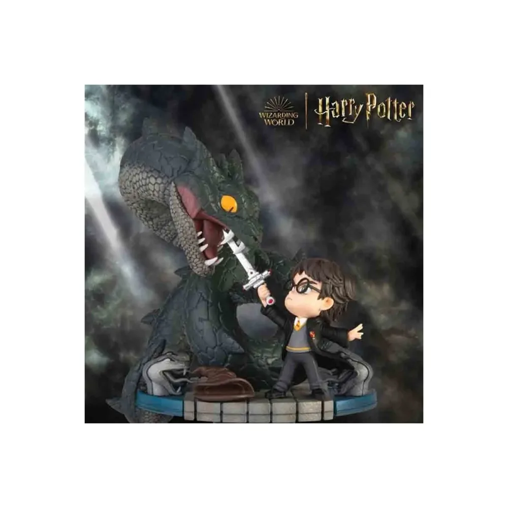 Classique Déco esprit déco: Harry Potter - Figurine diorama Harry vs the Basilisk - PVC D-Stage