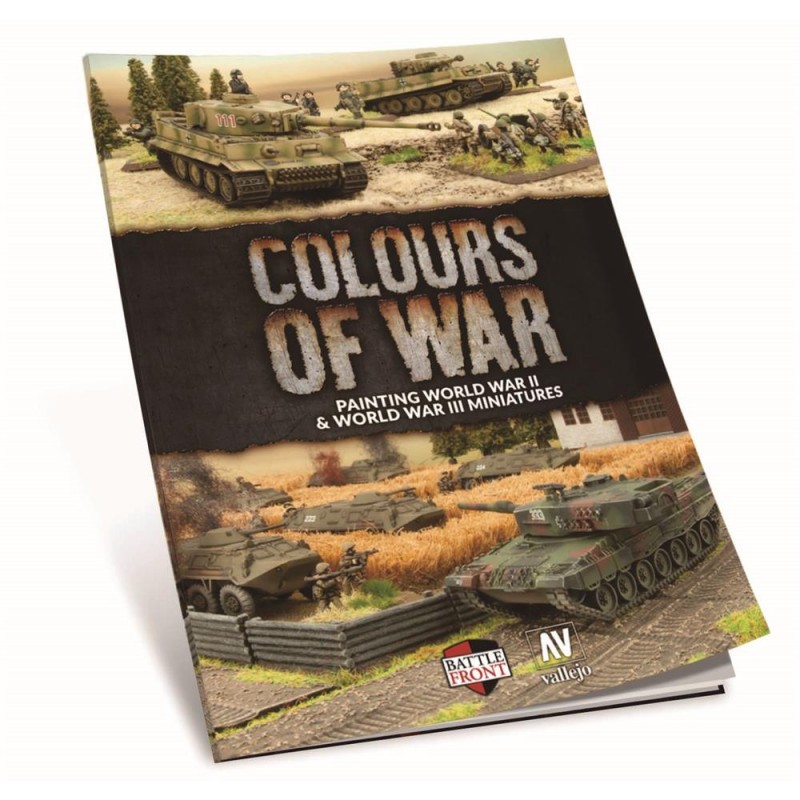 Classique Collection: Vallejo: Livre Colours of War - Peinture miniatures WWII & WWIII (140 pages. Anglais)