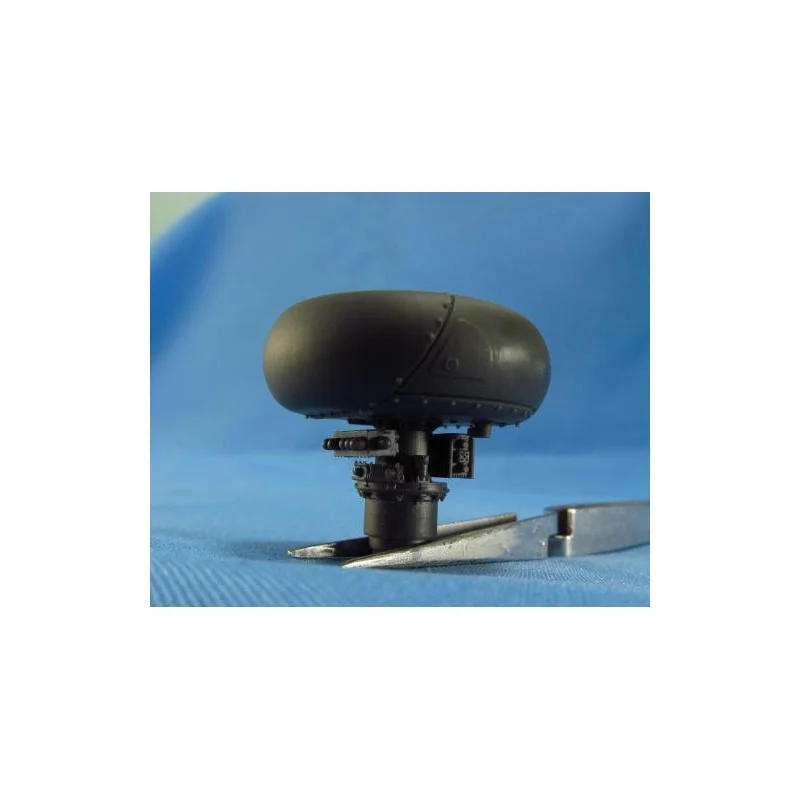 Objet collection pour étagère: Boeing/Hughes AH-64A Apache LongBow Radar (conçu pour être utilisé avec les kits Academy et Kangnam Models)