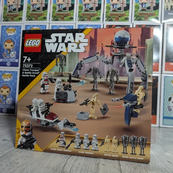 LEGO Star Wars #75372 - Clone Trooper & Battle Droid Battle Pack