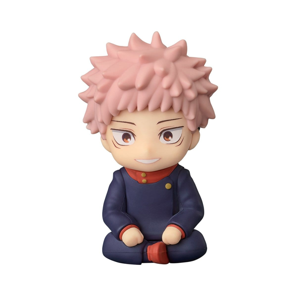 Visuelle Figurine look original: Figurine Jujutsu Kaisen Mascotte caoutchouc Nendoroid Plus Yuji Itadori 8 cm