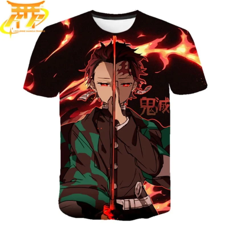 Modèle esprit collection: T-Shirt Tanjiro "Soleil" - Demon Slayer™