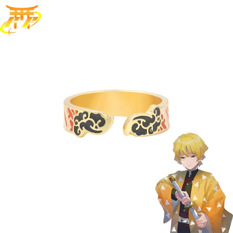 Miniature pour déco: Bague Zenitsu Agatsuma - Demon slayer™