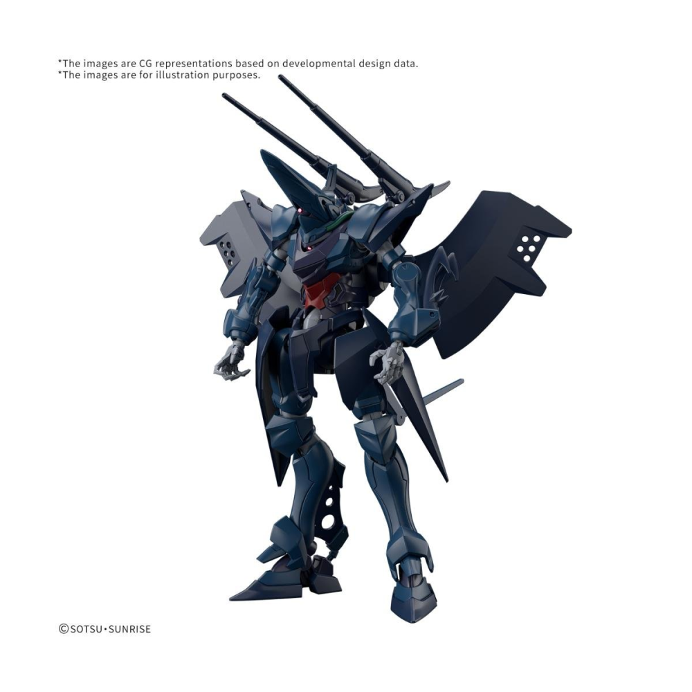 Compacte Vitrine: Gunpla Zeta Gundam - HG 1/144 Hambrabi (GQ) - Model Kit