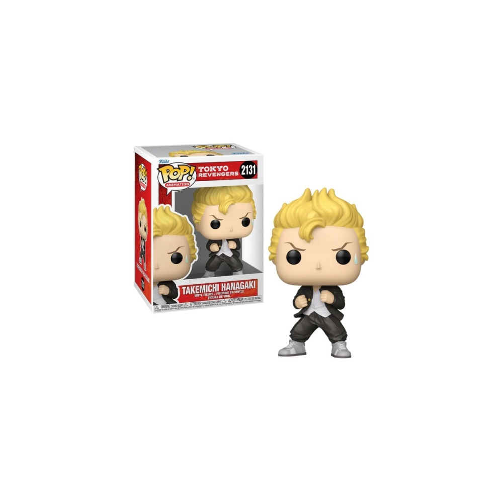 Artistique Décoration: Figurine Pop TOKYO REVENGERS - POP Animation N° 2131 - Takemichi avec Chase