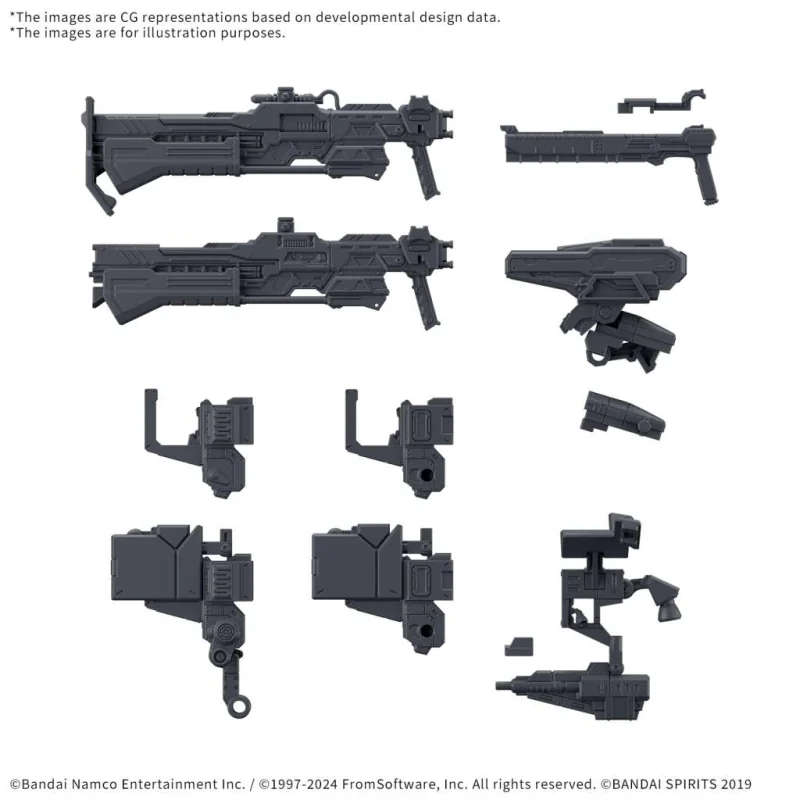 Charmante Collection look soigné: 30mm Op Pt Set Arm Core Vi Fires Of Rubi Weapon Set 03