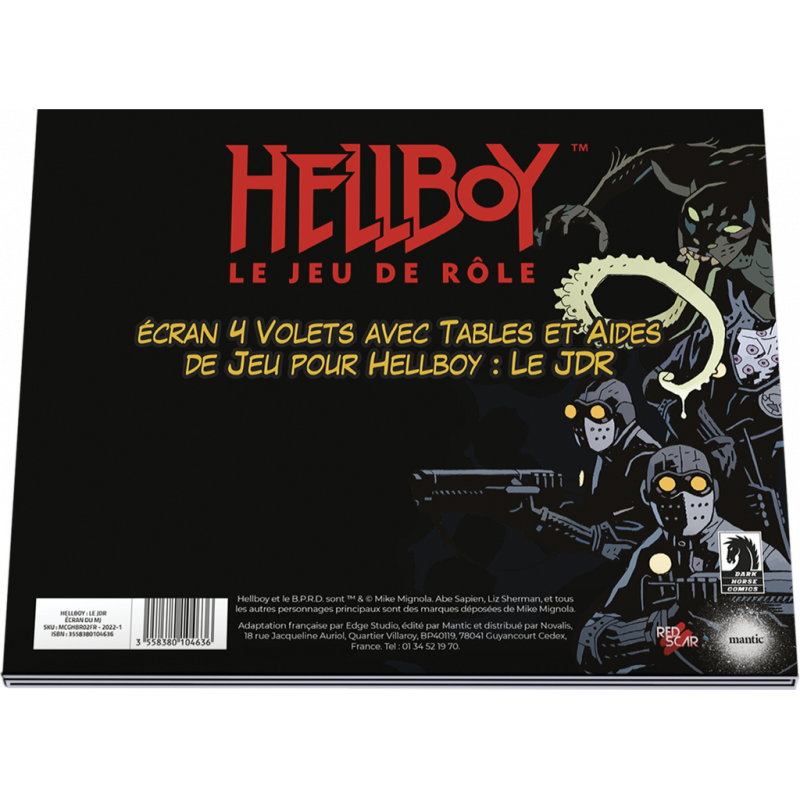 Artistique Statue look original: HellBoy JdR : Master’s Screen