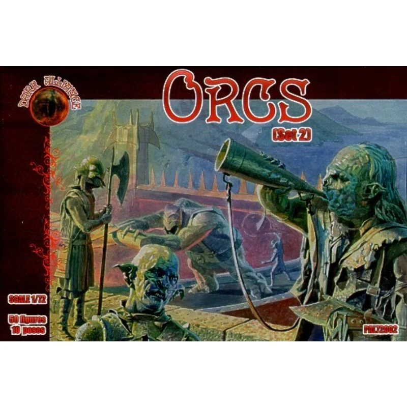 Classique Objet: Set d'Orcs 2 : 50 figurines / 10 poses