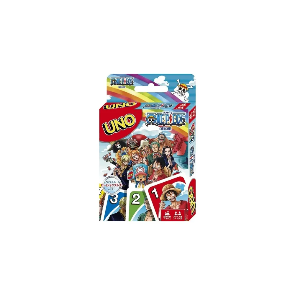 Classique Vitrine: Jeu de Uno One Piece