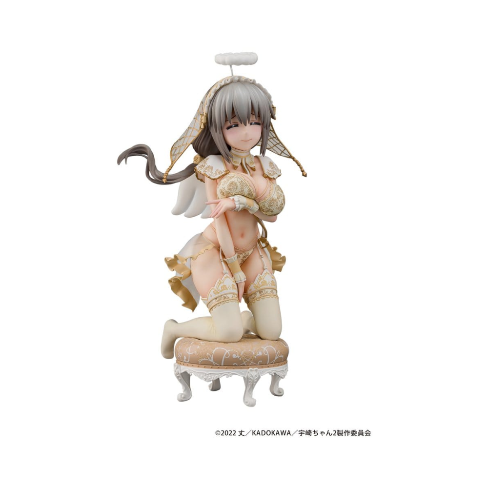 Figurine collection à exposer: Uzaki-chan Wants to Hang Out! Figurine 1/7 Tsuki Uzaki Angel Ver. 19 cm