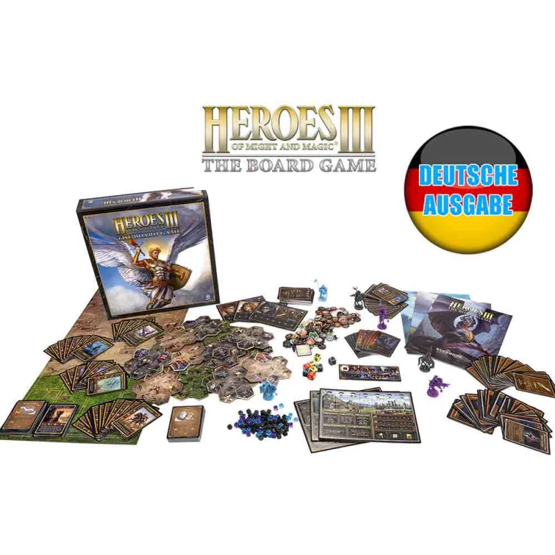 Charmante Pièce: Jeu de plateau Heroes Of Might And Magic Iii The Board Game - Deutsch