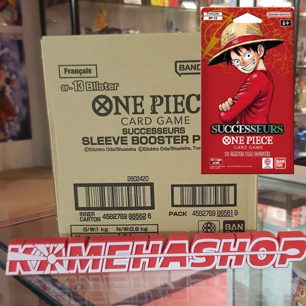 Objet collection pour bureau: One Piece Card Game - Sleeve 20 Booster pack - FR