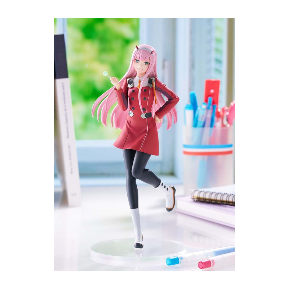 Détaillée Pièce format compact: Figurine DARLING IN THE FRANXX - Zero Two - Pop Up Parade L 21cm
