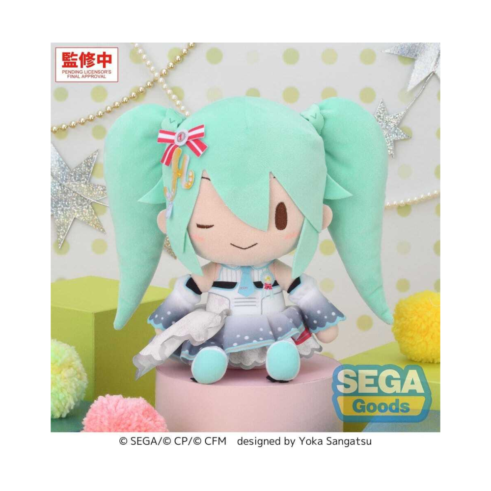 Belle déco pour cadeau: Hatsune Miku: Colorful Stage! peluche fuwa petit Stage SEKAI Hatsune Miku Brand New World 22 cm