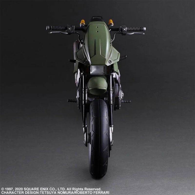 Classique Pièce: Final Fantasy VII Remake Play Arts Kai figurine et véhicule Jessie & Bike