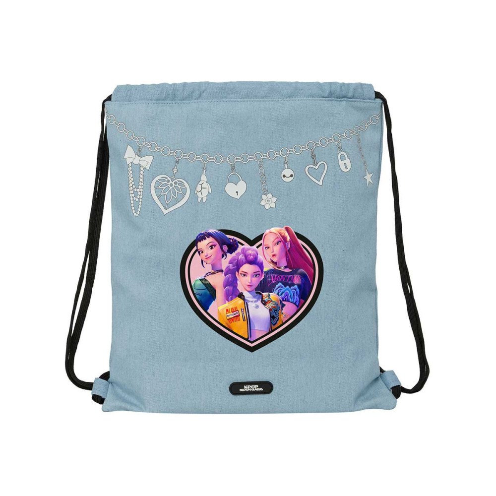 Objet vitrine pour étagère: Bagage KPOP DEMON HUNTERS - Huntrix - Sac de Gym '34x26x1cm'