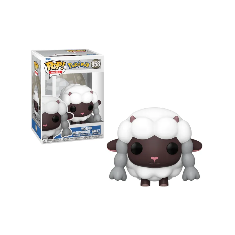 Belle Style: Figurine Pop POKEMON - POP Games N° 958 - Moumouton