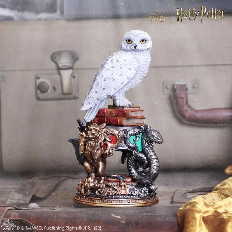 Vitrine pour collection: Statuette Statue de hedwig harry potter