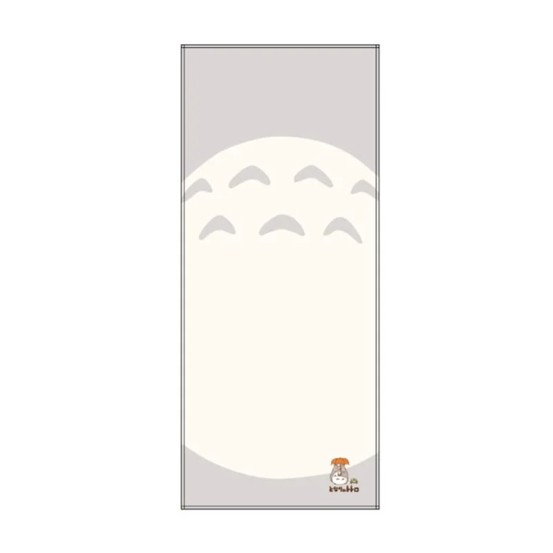 Pour collection: MON VOISIN TOTORO - Ventre de Totoro - Serviette 34x80cm