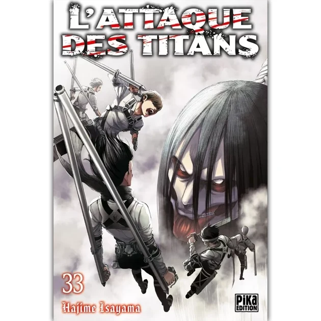 Modèle vitrine style geek: L'Attaque Des Titans - Tome 33