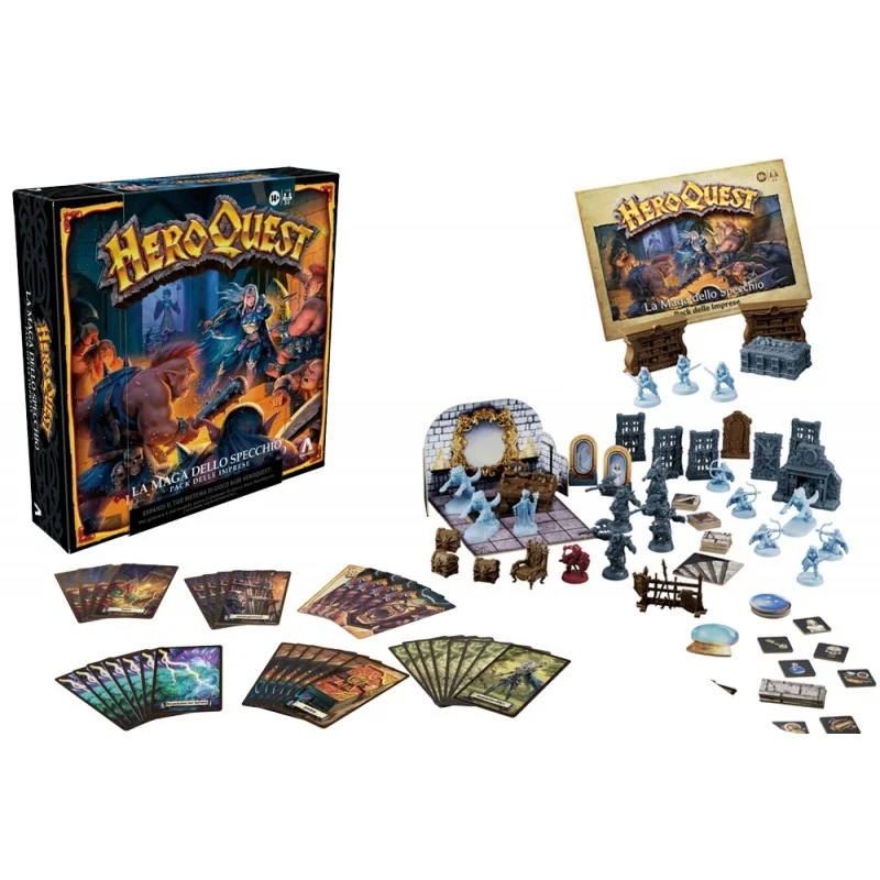 Charmante Création: Jeu de société Heroquest la maga dello specchio