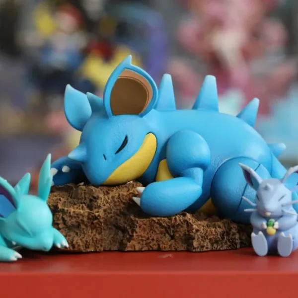 Déco pour cadeau: [PREORDER] 1/20 Scale World Figure [WY] – Nidoran♀ & Nidorina & Nidoqueen