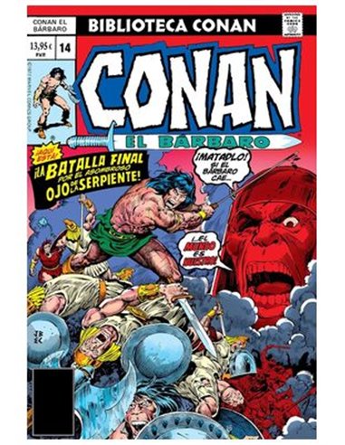 BIBLIOTECA CONAN. CONAN EL BARBARO 14