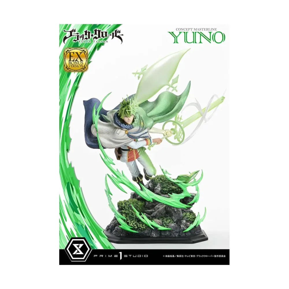 Visuelle Figurine look original: Black Clover Concept Masterline Series statuette 1/6 Yuno Exclusive Bonus Ver. 57 cm