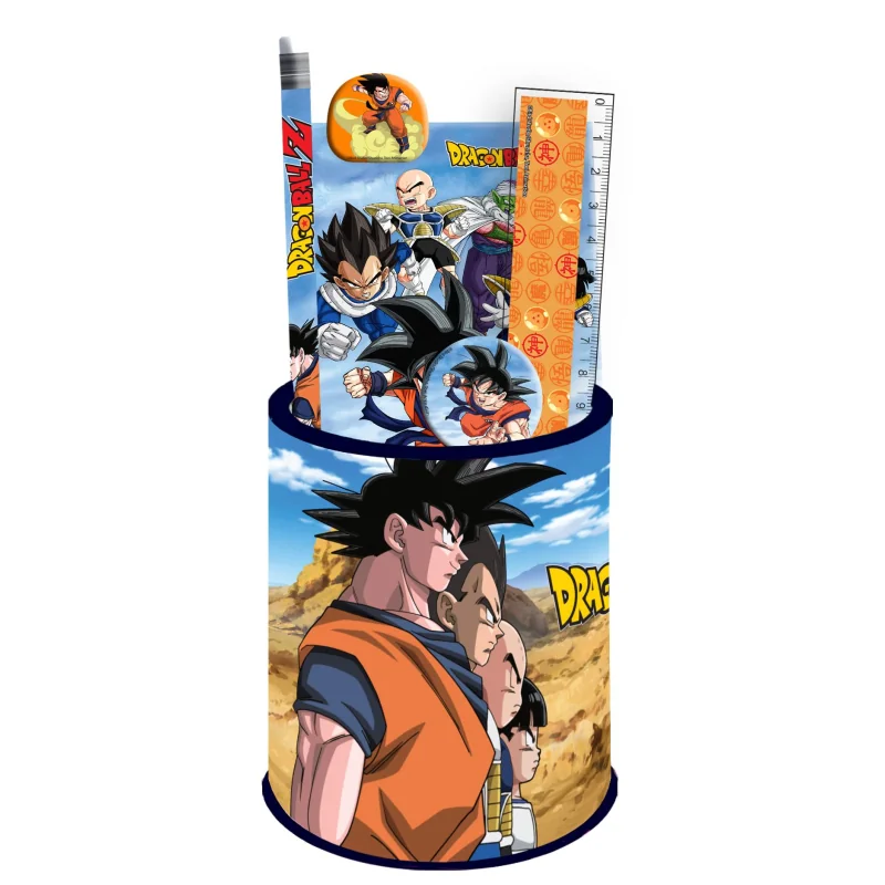 Artistique Modèle: DRAGON BALL Z - Set de Papeterie + Pot à Crayon - 7pc.