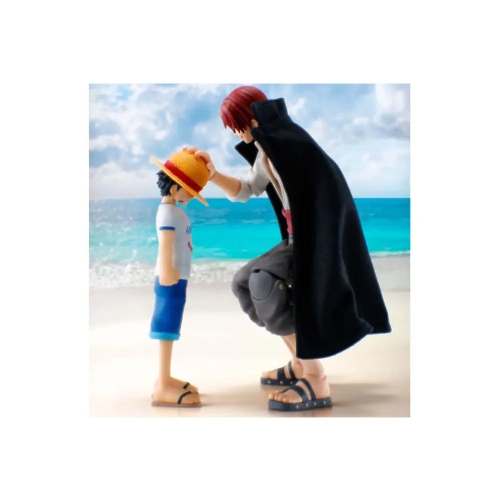 Créative Design look soigné: One Piece - Figurine Shanks & Luffy childhood SHF