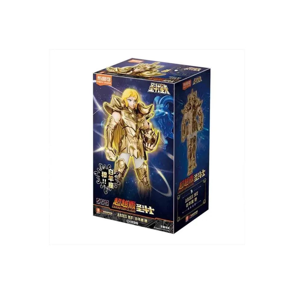Objet déco pour vitrine: Saint Seiya - Maquette Chevalier d'or du Bélier - Blokees