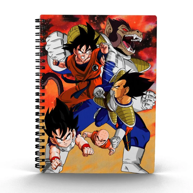 Objet look original: DRAGON BALL Z - Red - Notebook Effet Lenticulaire 3D