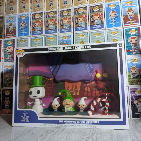 Funko Pop Deluxe Moment - The Nightmare Before Christmas #12 (Snowman Jack / Carolers)