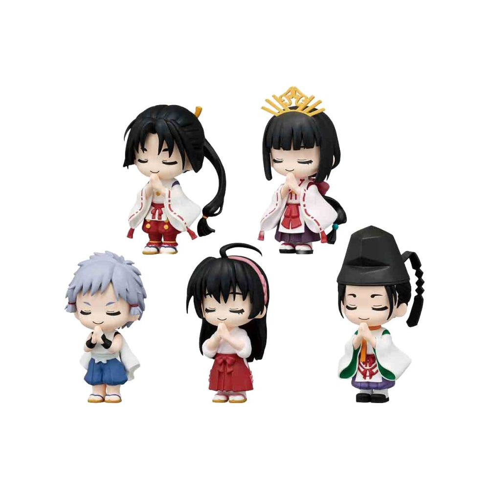 Charmante Pièce esprit déco: Figurine The Elusive Samurai PVC Figure Gassho Display Box (6) 5 cm