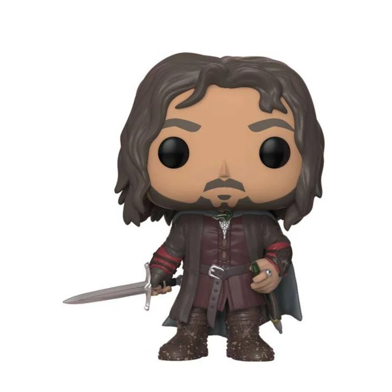 Déco à exposer: Figurine Pop Le Seigneur des Anneaux POP! Movies Vinyl figurine Aragorn 9 cm