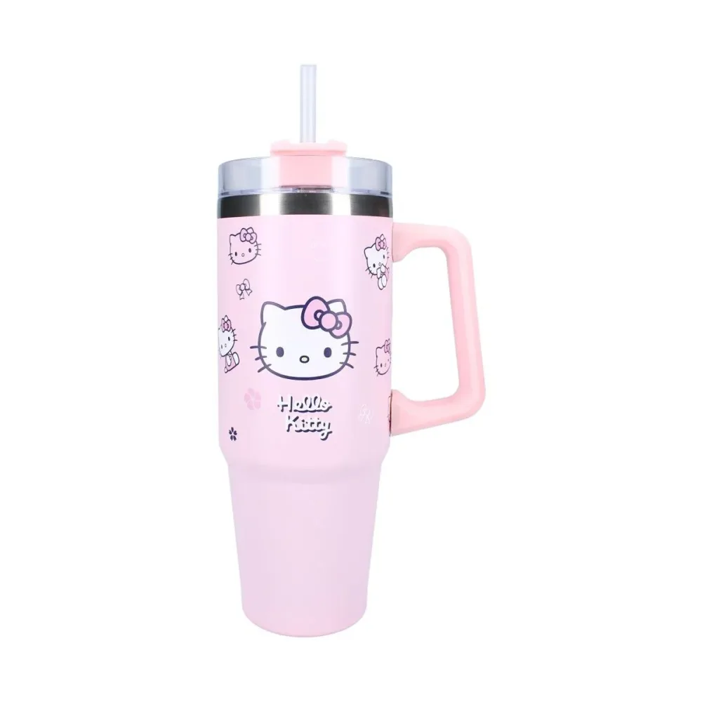 Belle déco style moderne: HELLO KITTY - Bliss - Mug de Voyage XL 900ml avec paille