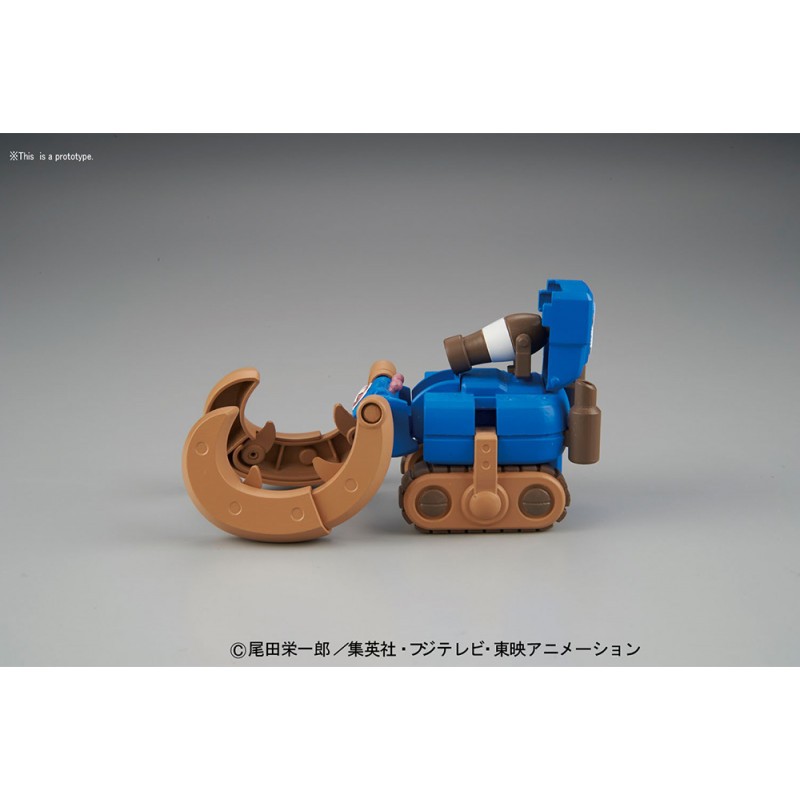 Artistique Pièce pour étagère: Figurine One piece chopper robo s 3 bouteur a corne
