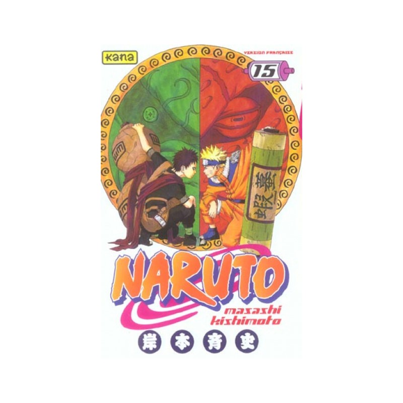 Pièce vitrine pour étagère: Naruto Tome 15
