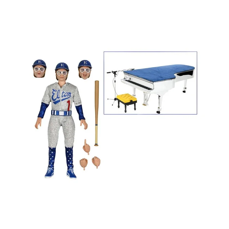 Sélection à exposer: Figurine Elton John Action Figure Live 1975 20cm